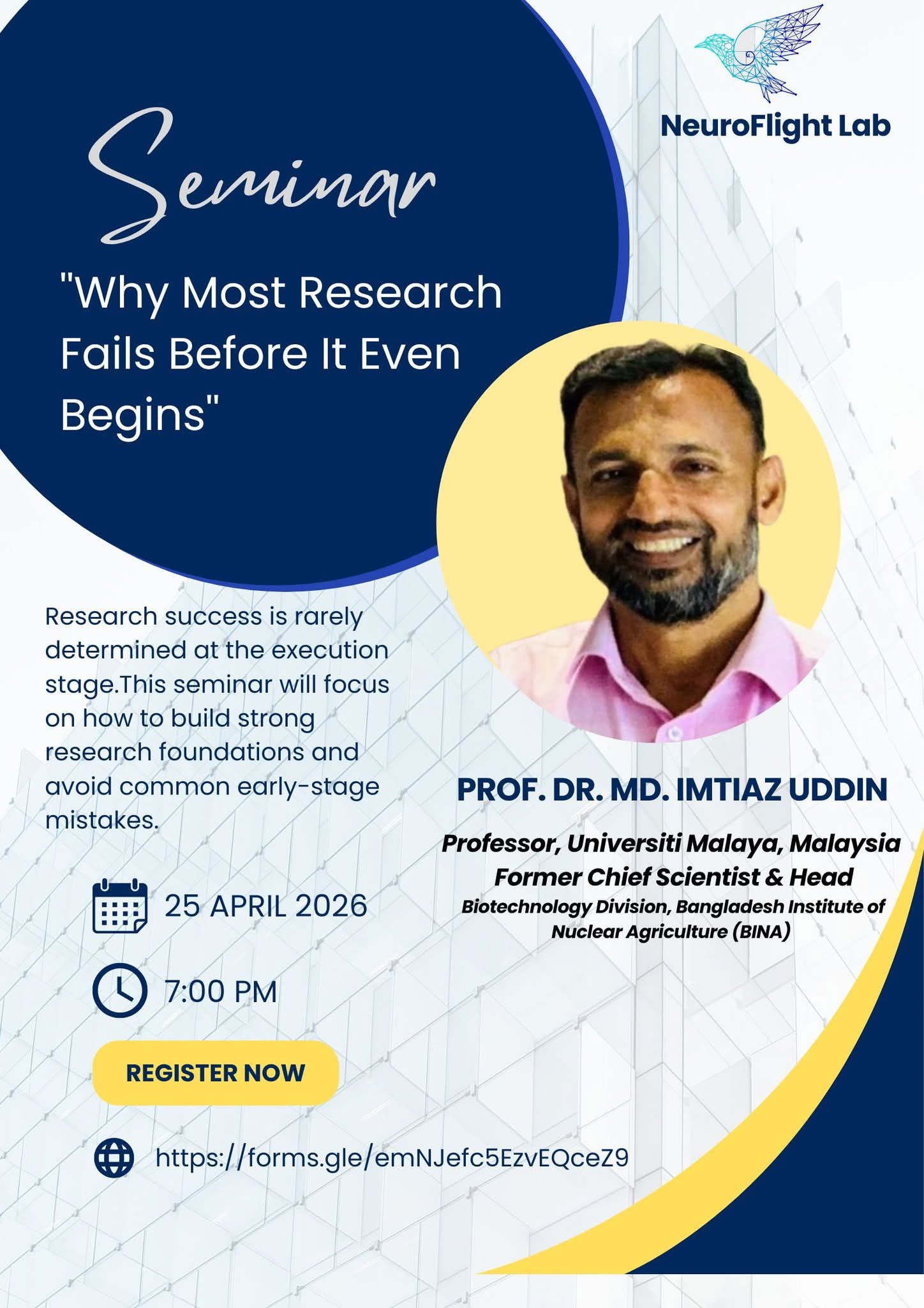 Seminar Announcement